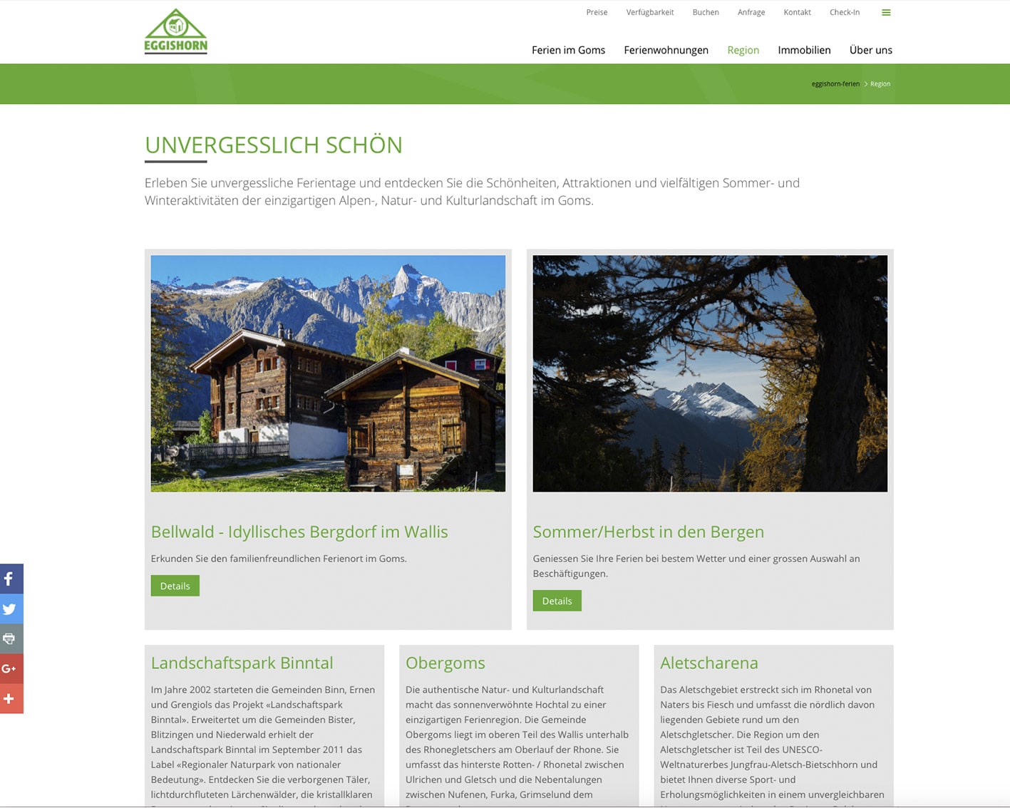 Eggishorn Verwaltung Immobilien AG
